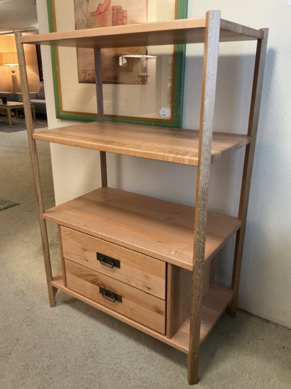 wood castle storage piece