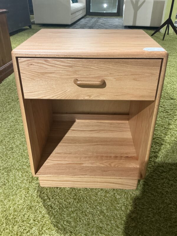 solid oak night stand