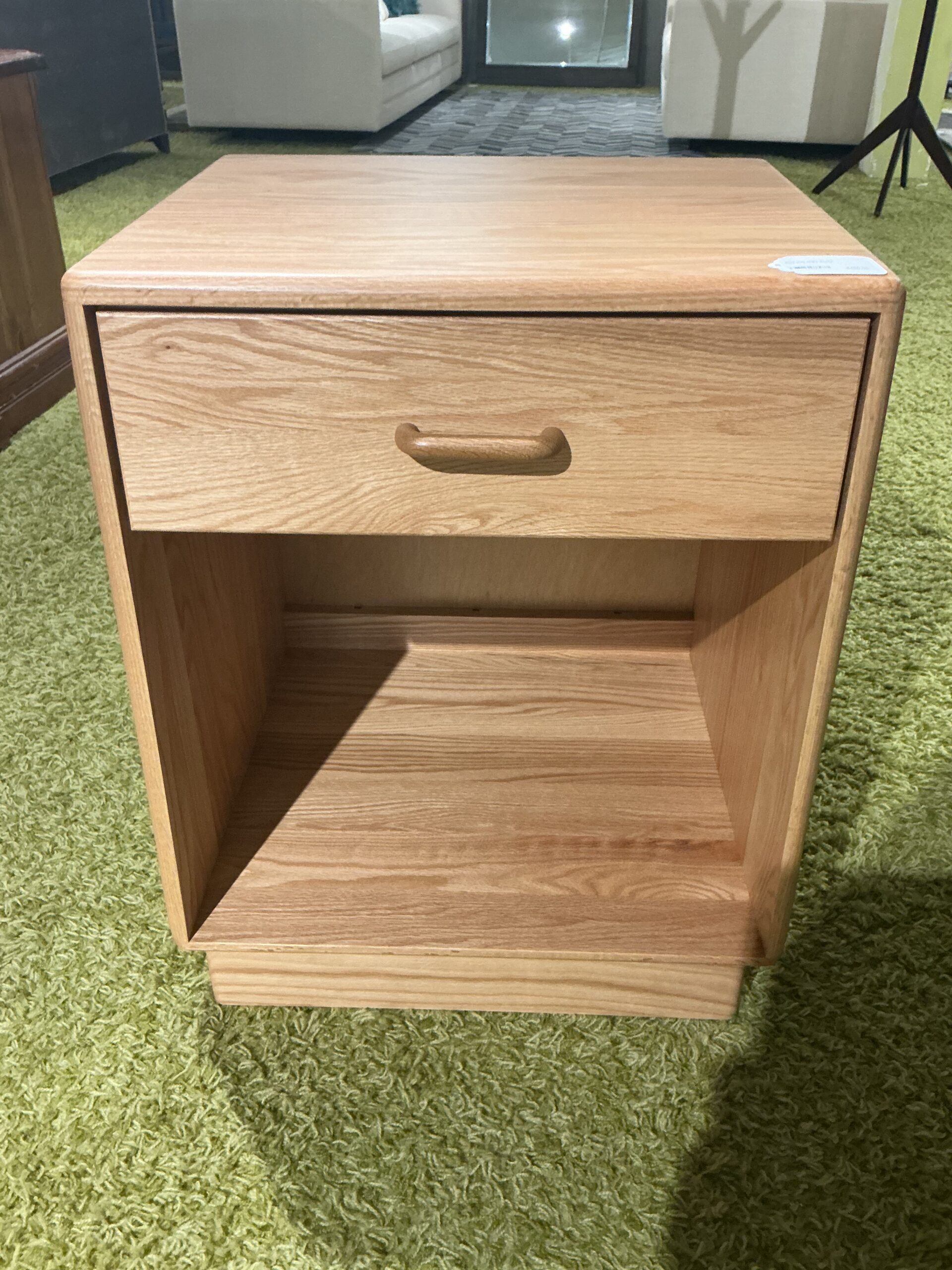 solid oak night stand