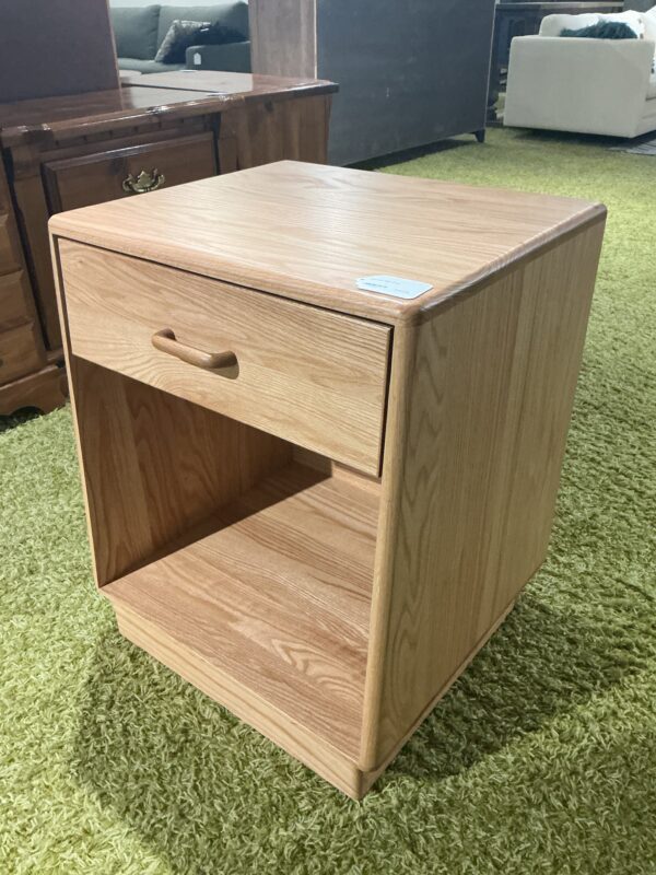 solid oak night stand