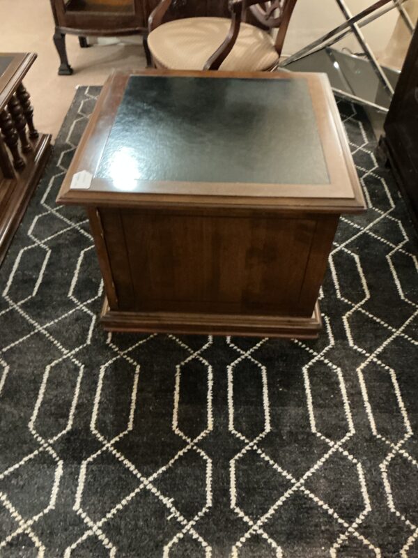 vintage square side table