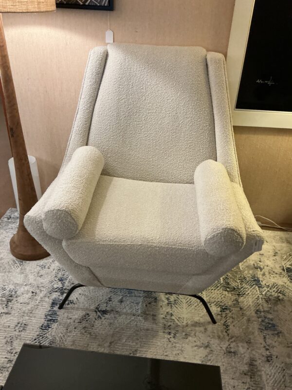 white aztec chair