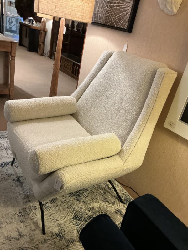 white aztec chair