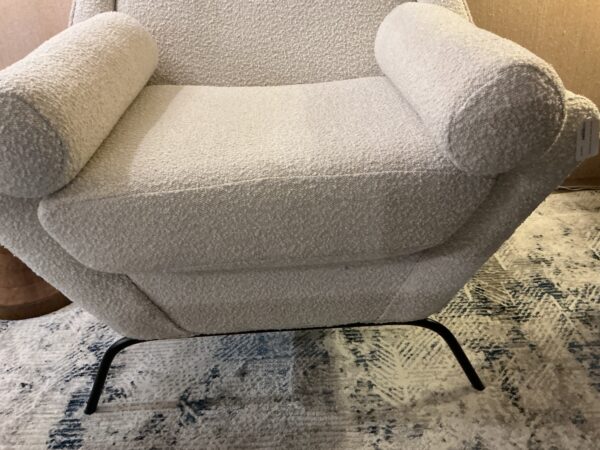 white aztec chair
