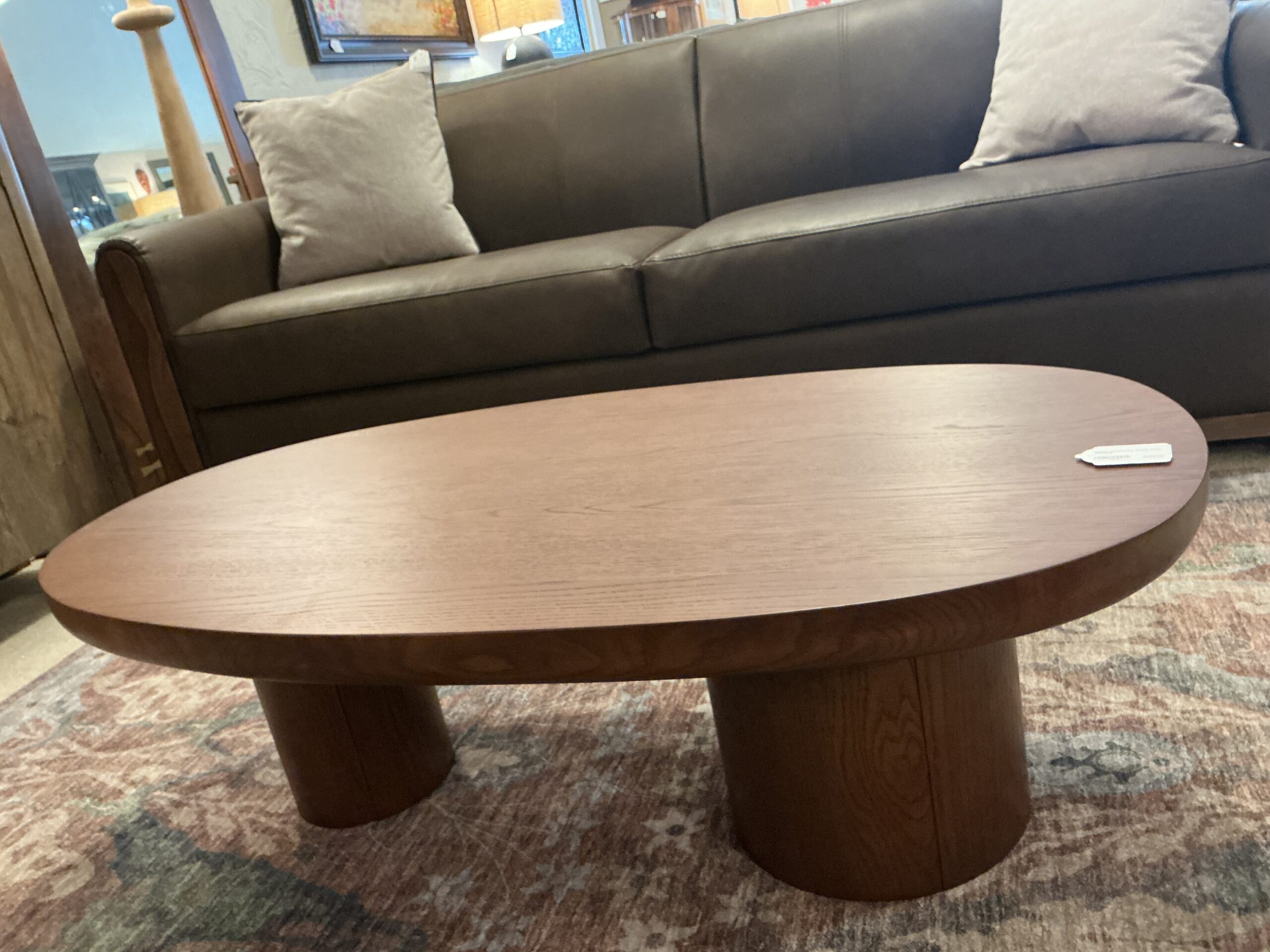 barlow smoked oak coffee table