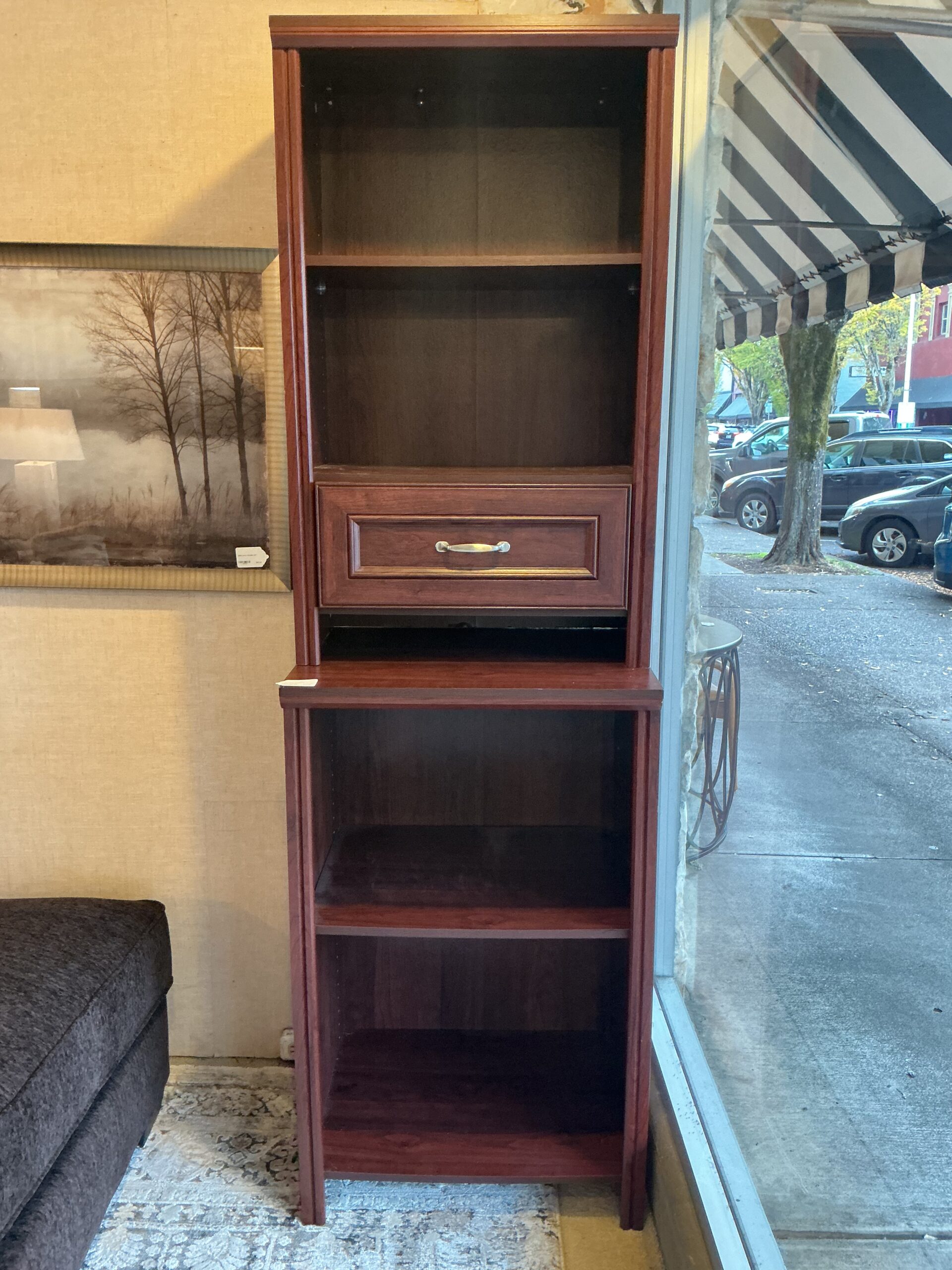 tall cabinet with drawer