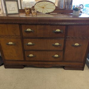 art deco waterfall sideboard