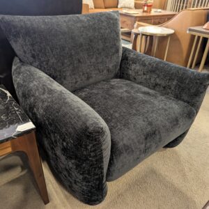 black accent chair