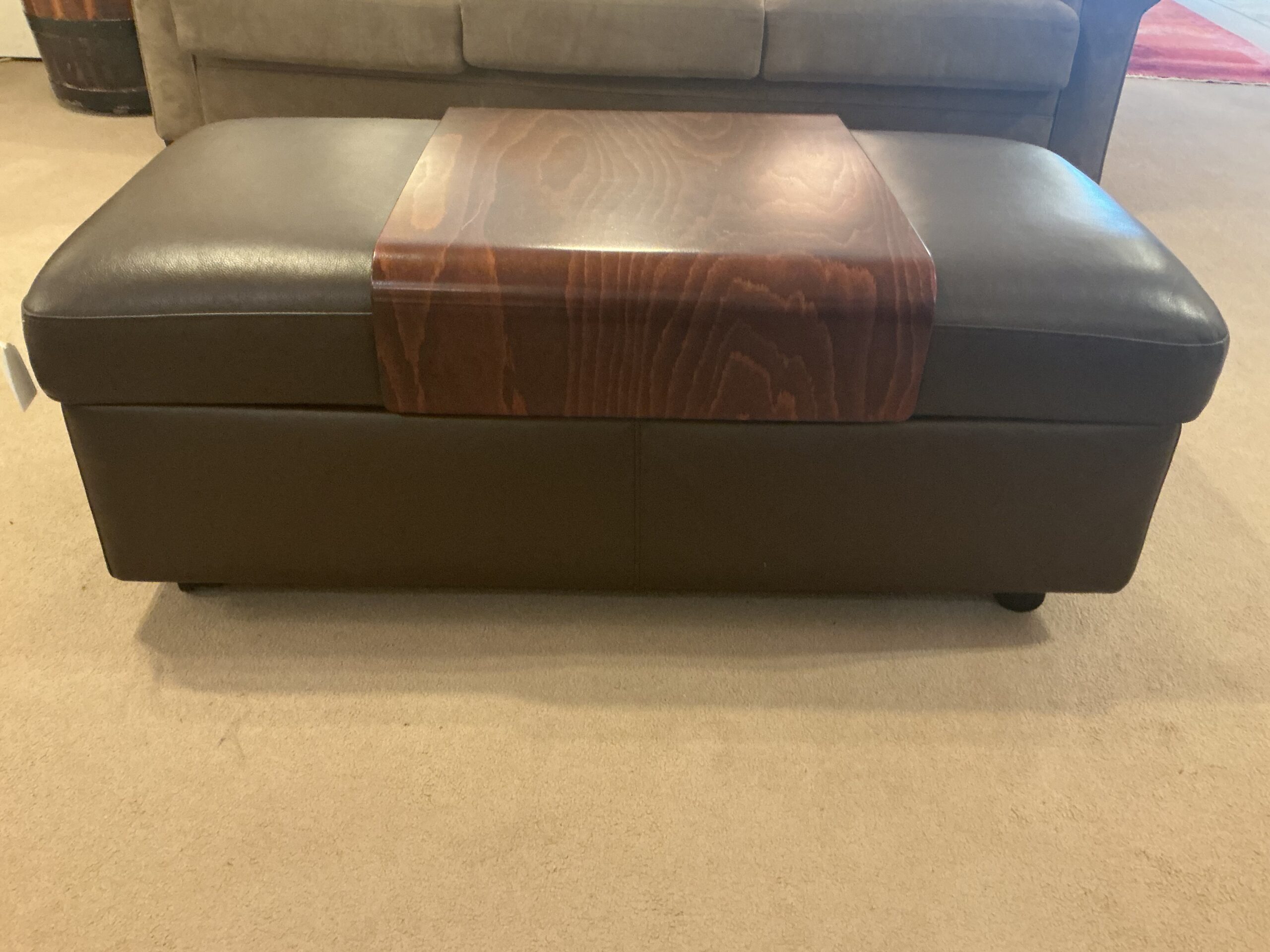 stressless ottoman w/ storage