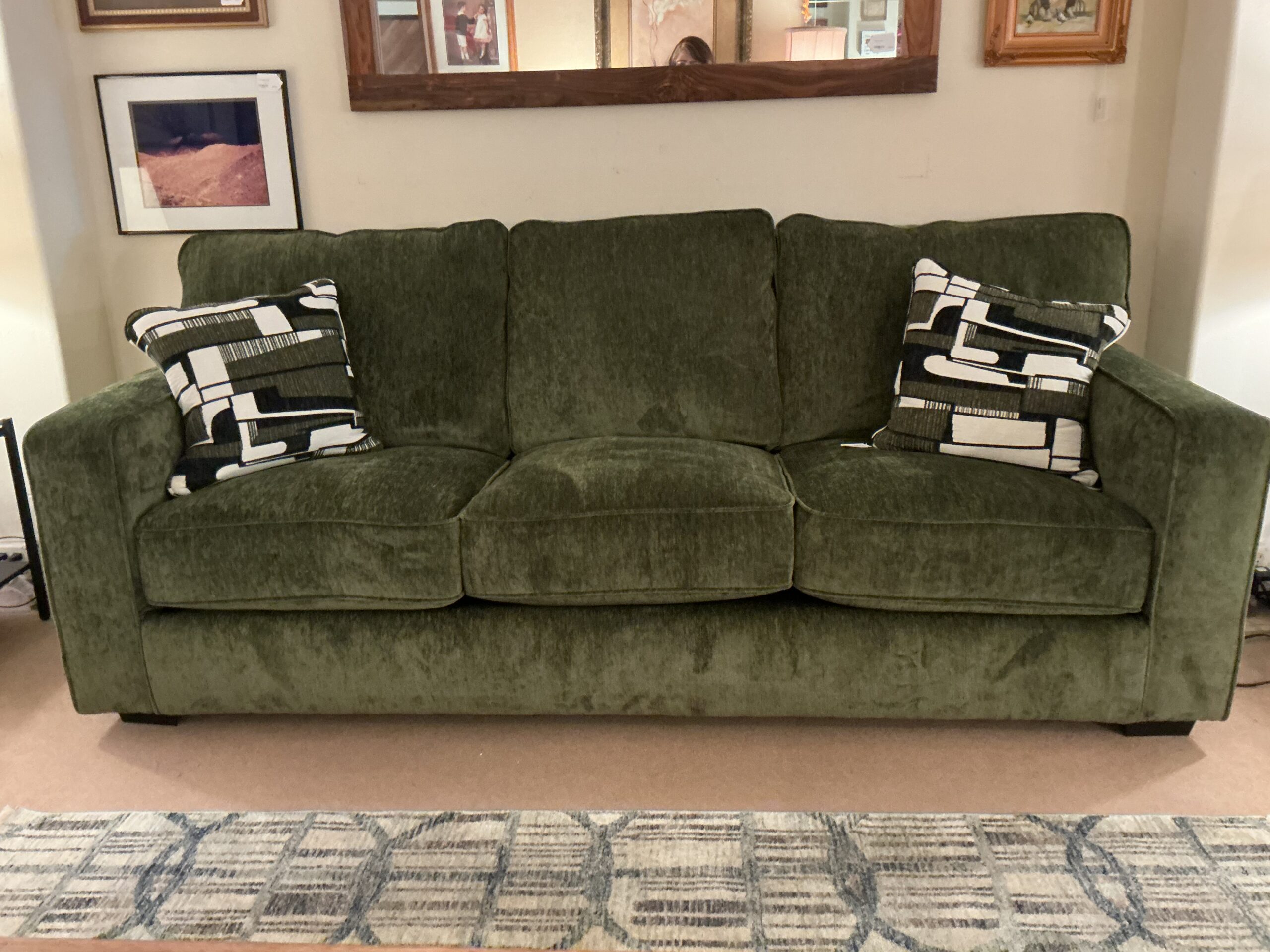 spinach sofa